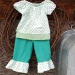 Girls Peasant dress top and..