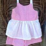Girls shorts and top size 5..