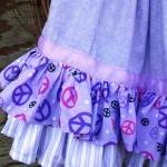 Girls Dress with ruffles an..