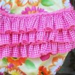 Baby ruffled bloomers, diap..