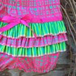 Baby ruffled bloomers, diap..